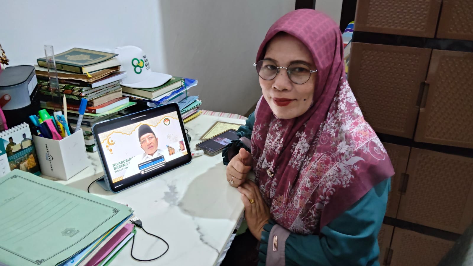 DWP Kemenag Lamteng Ikuti Ngabuburit Nasional DWP, Serap Pesan Strategis Menteri Agama RI