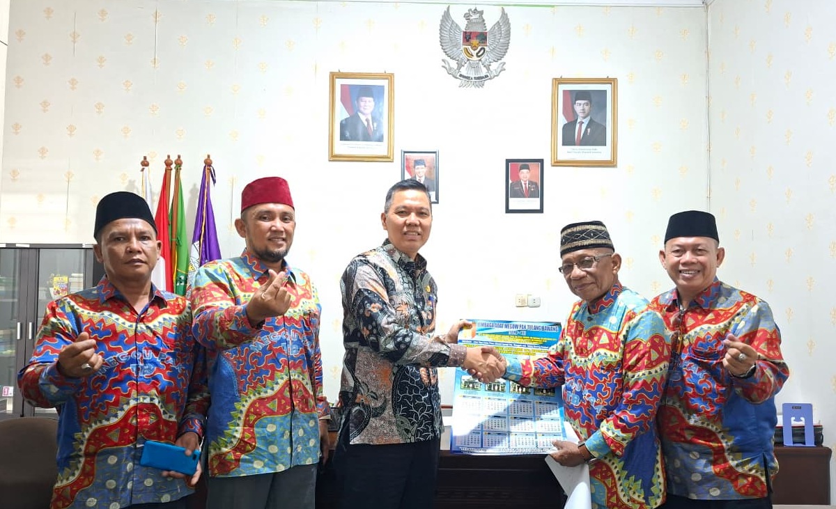 Kakankemenag Tulang Bawang Terima Kunjungan Tokoh Adat Megou Pak, Pererat Silaturahmi dan Sinergi Keumatan