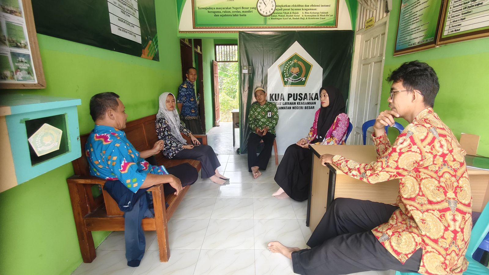 Pendalaman Fiqih Zakat, Pegawai KUA Negeri Besar Gelar Kajian Internal