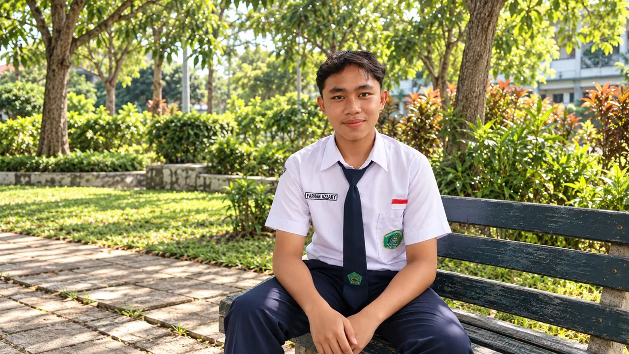 Farhan Azzaky Wahyudi, Siswa MTsN 1 Tanggamus Yang Ukir Prestasi Dan Menembus Panggung Nasional