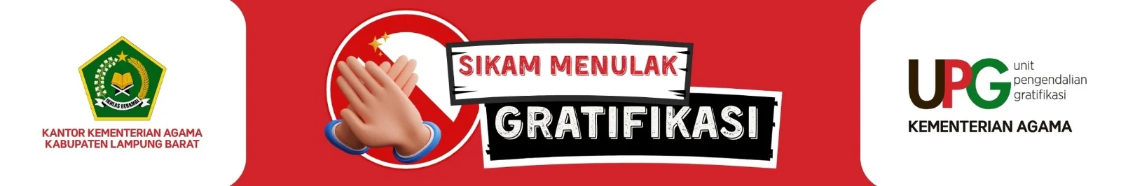 Tolak Gratifikasi
