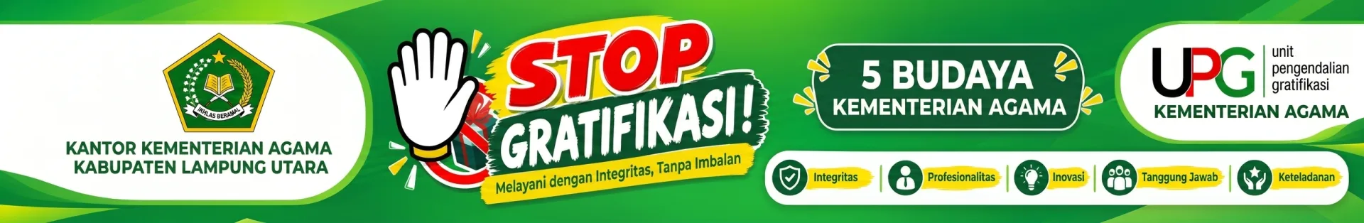 Stop Gratifikasi