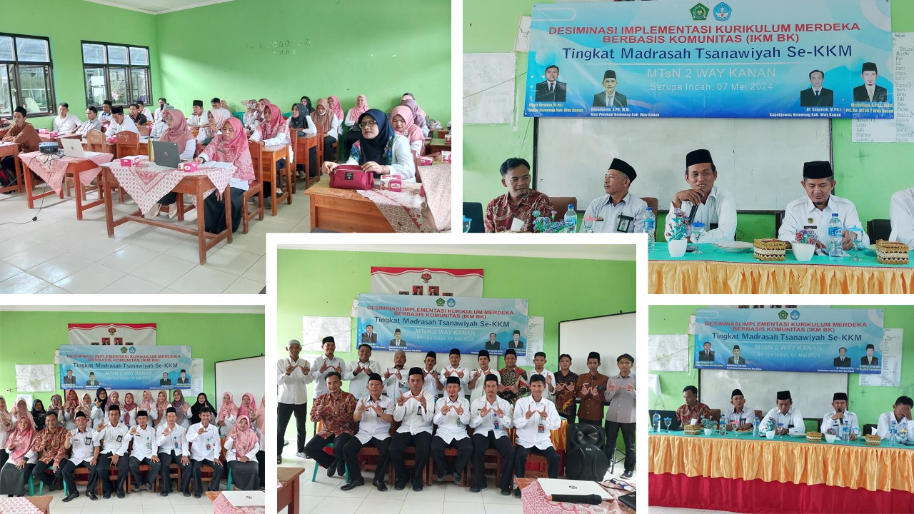 MTsN 2 Way Kanan Menggelar Diseminasi Kurikulum Merdeka Berbasis Komunitas: Menyongsong Masa Depan Pendidikan yang Berkualitas