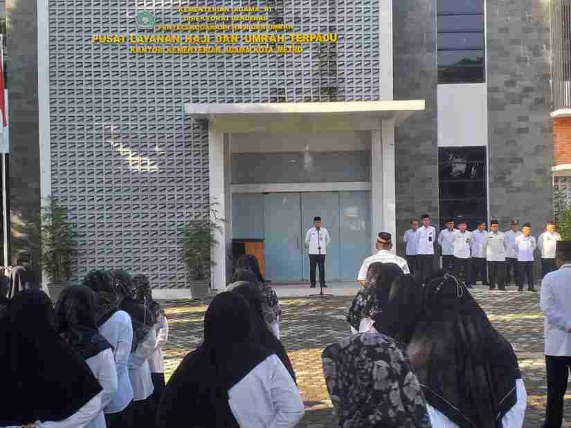 Deswin Ajak ASN Kemenag Metro Sukseskan Pemberangkatan Jama’ah Haji