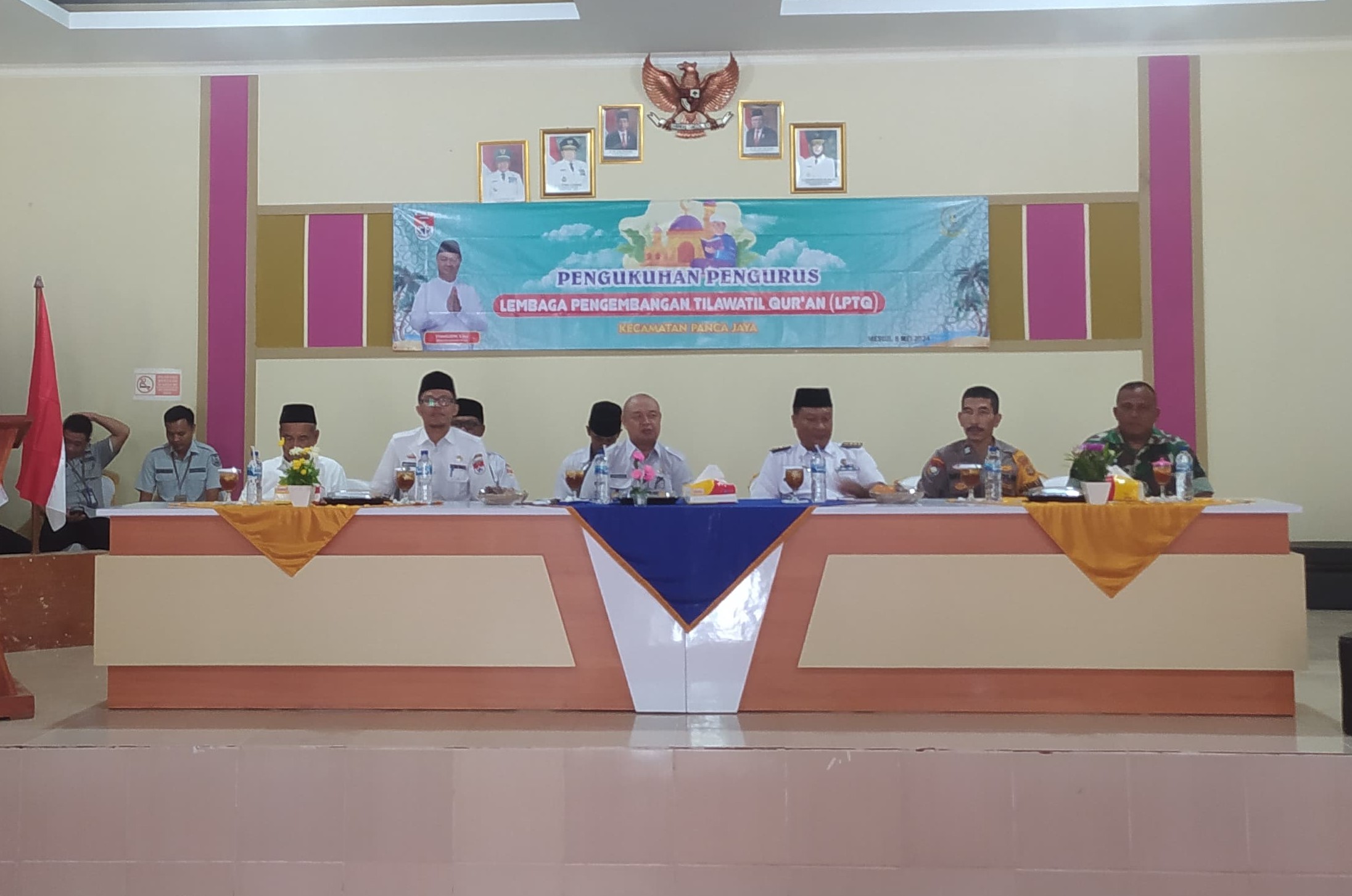 Pengurus LPTQ Panca Jaya dikukuhkan, Siap Optimalkan Potensi Masyarakat Bidang MTQ