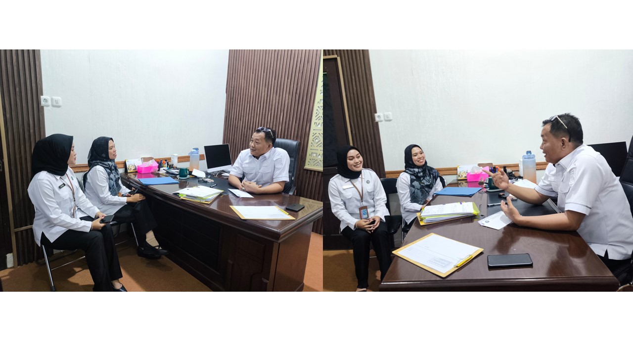 Kasubbag TU Kemenag Tanggamus Menerima Koordinasi dari BNN terkait Kegiatan P4GN