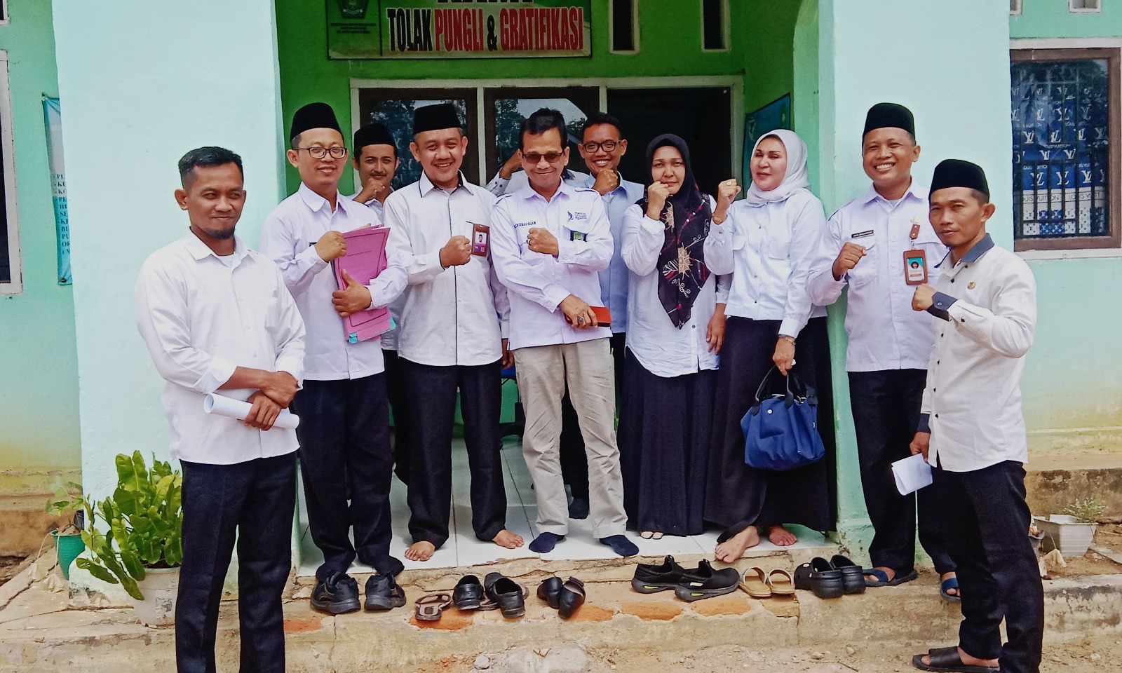 Bidang Urais Kanwil Kemenag Lampung, lakukan Monev di KUA Kecamatan Mesuji Timur dan Mesuji