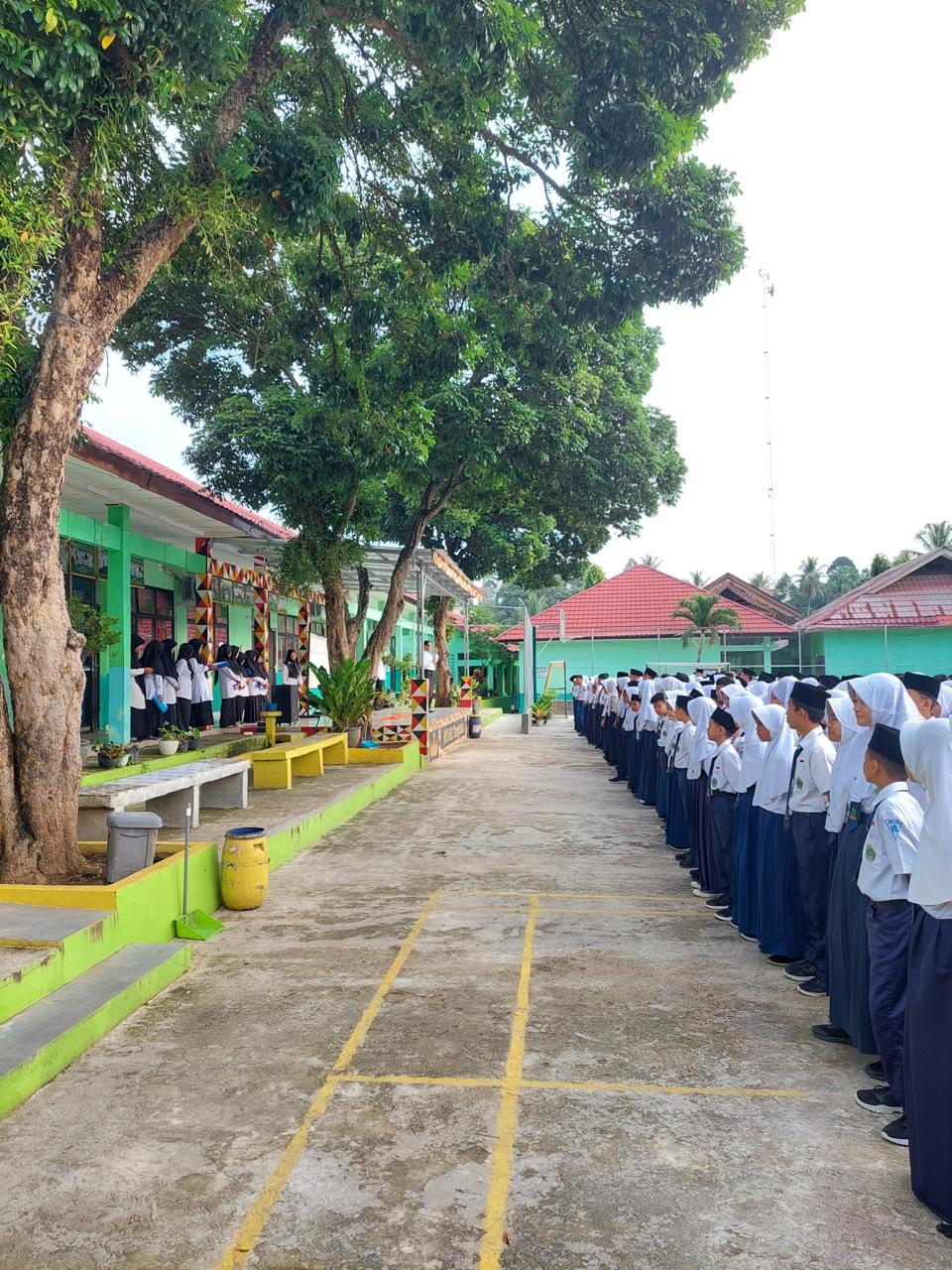 MTsN 2 Tanggamus Laksanakan Asesmen Sumatif Tahun 2024