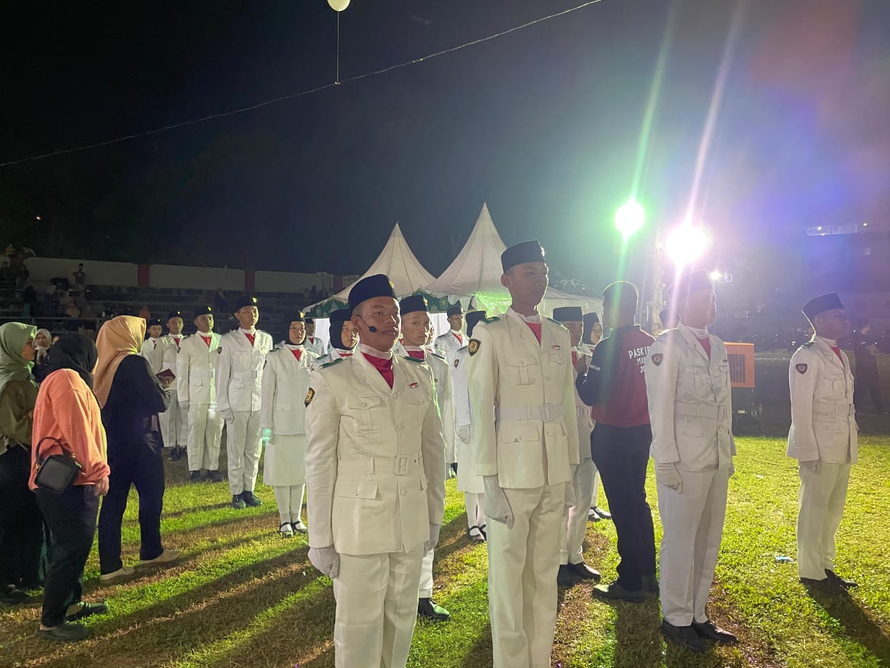 MAN 1 Bandarlalampung Sukses Kibarkan Bendera pada Pembukaan MTQ ke-53