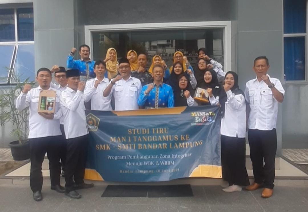 Membangunan Zona Integritas, MAN 1 Tanggamus Studi Tiru di SMK SMTI Bandar Lampung