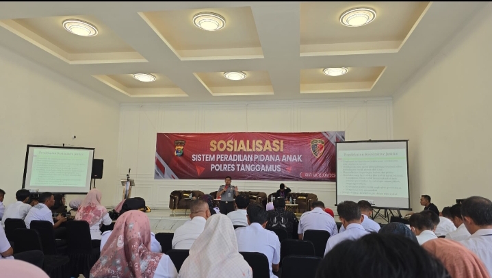 Gunawan, Kepala MAN 1 Tanggamus Turut Serta Ikuti Sosialisasi Sistem Peradilan Pidana Anak