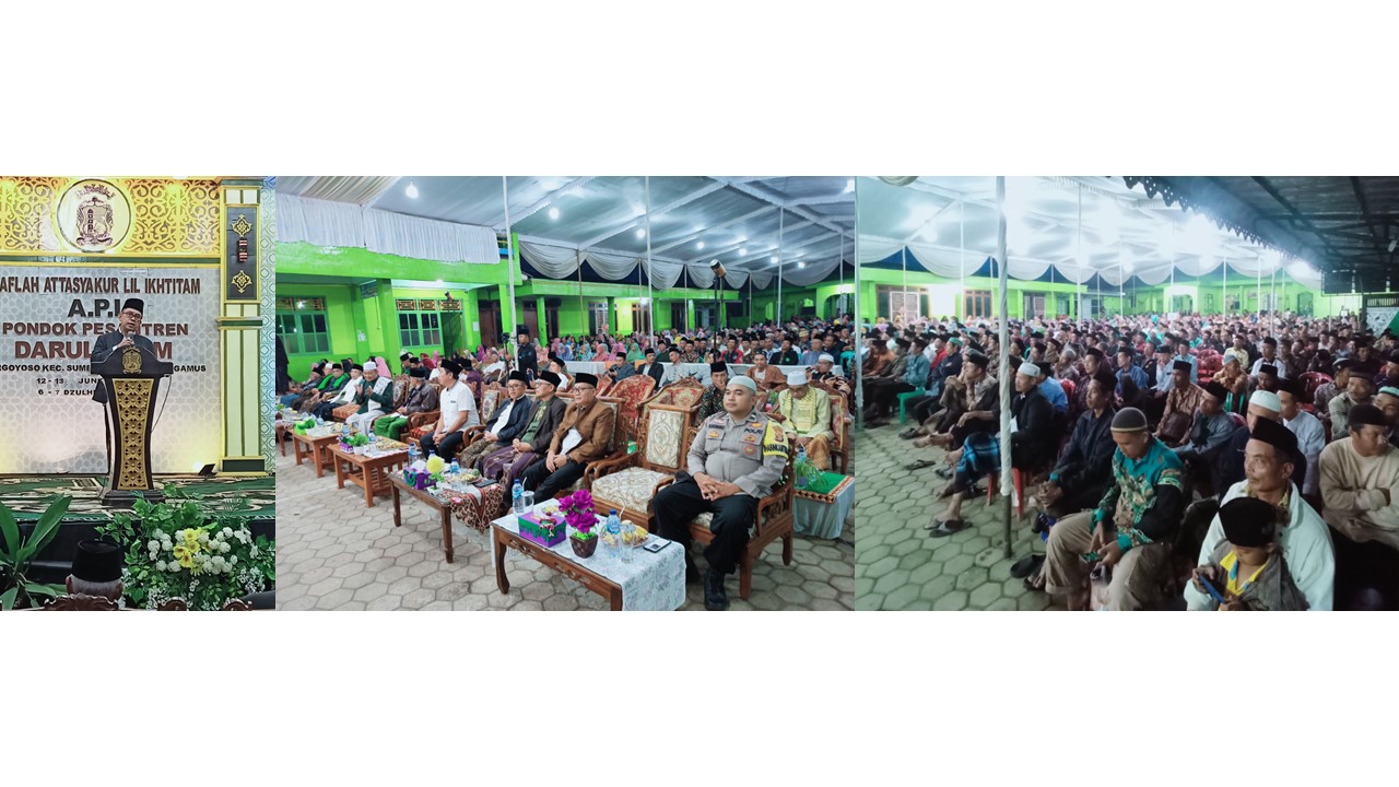 Kasubbag TU H. Mardanus Hadiri Haflah Akhirussanah ke-33 di Pondok Pesantren Darul Ulum Margoyoso