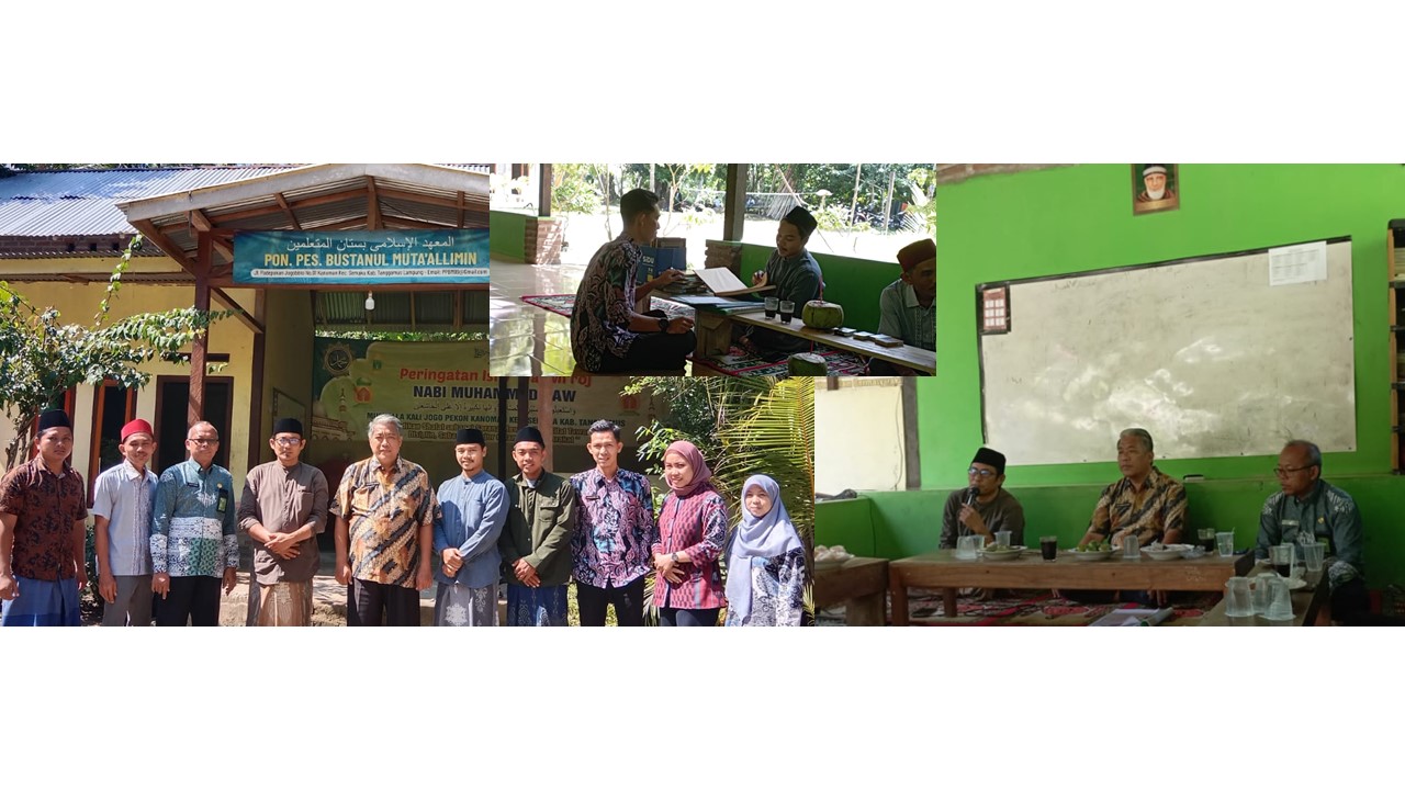 Verifikasi Keabsahan dan Visitasi Lapangan Pondok Pesantren Bustanul Muta'allimin di Pekon Kanoman