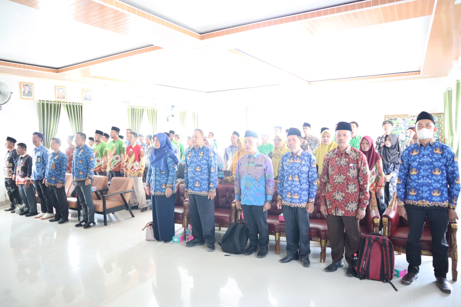 Hadir dalam Rakor Seksi Pendidikan Madrasah, Kamad MIN 1 Way Kanan “Siap” Tatap Tahun Ajaran Baru 2024/2025