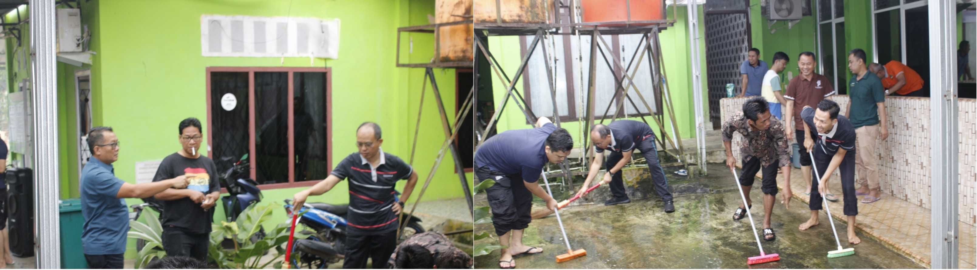Kantor Kementerian Agama Kabupaten Tanggamus Laksanakan Kegiatan Jum’at Bersih