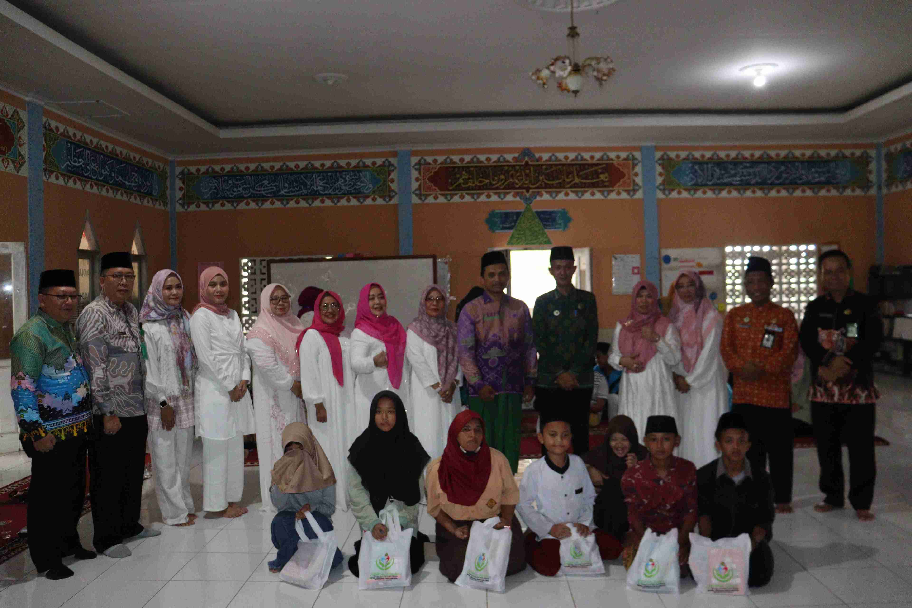 Indriyati Haris Dampingi Mardhotillah Raharjo, Santuni Yatim Piatu Difable