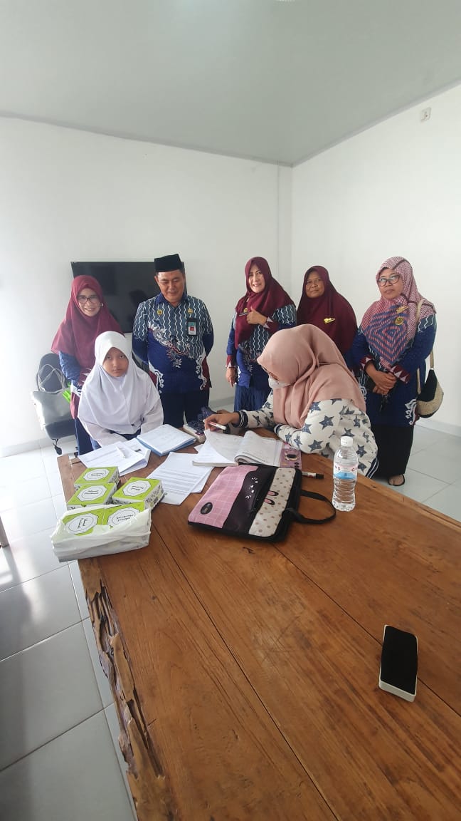 Kunjungan Kepala Madrasah Tinjau Progres Bimbingan KSM IPA Tahun 2024