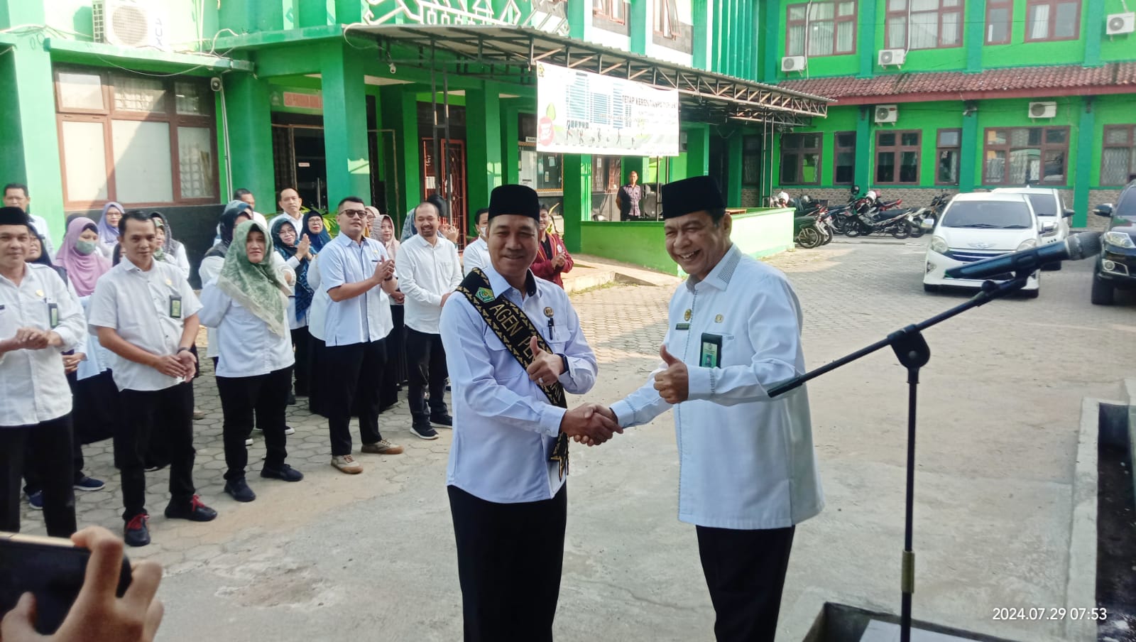 Makmur : Agen Perubahan atau Agent Of Change sangat diperlukan untuk Membangun ZI menuju WBK dan WBBM