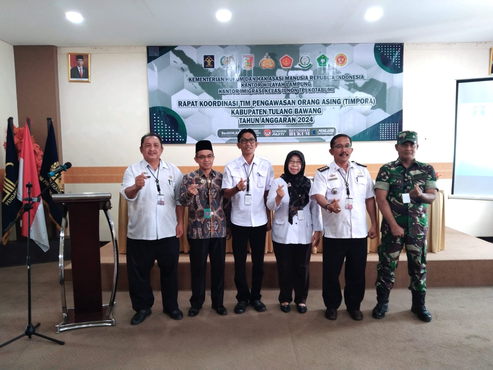 Perkuat Pengawasan Terhadap Orang Asing, Marsudi Hadiri Rakor TIMPORA