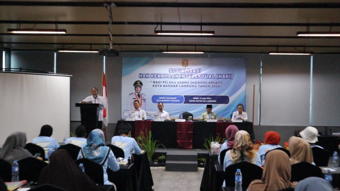 Ka KanKemenag Hadiri Pembukaan Sosialisasi Hak Kekayaan Intelektual (HAKI)