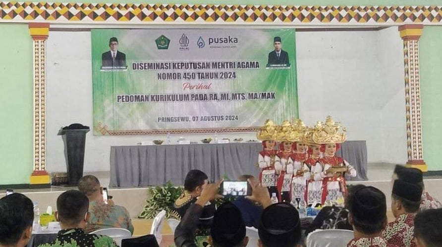 Diseminasi KMA 450/2024 di Pringsewu: Menyongsong Implementasi Kurikulum Merdeka di Madrasah