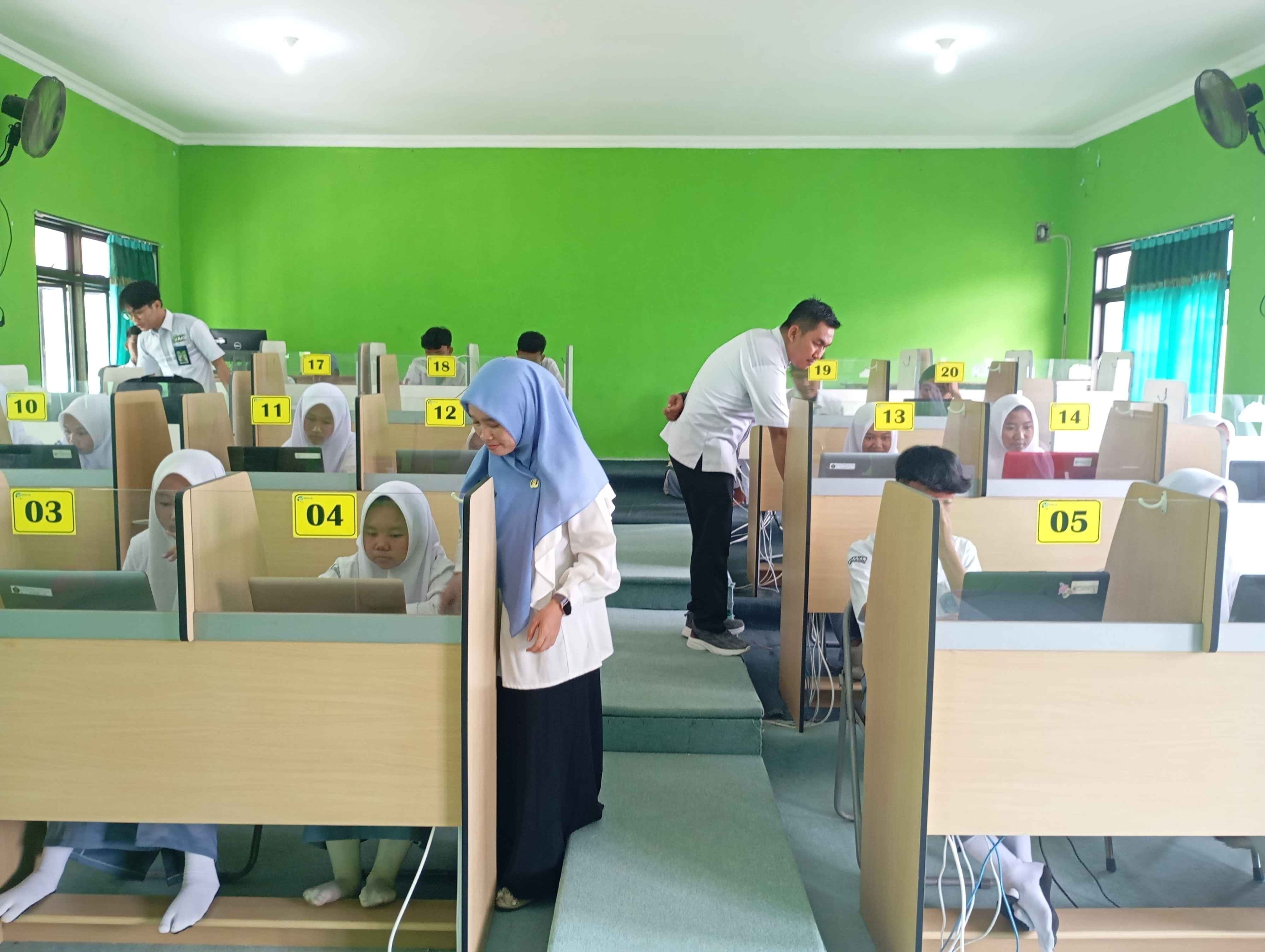 Persiapan Matang Siswa MAN 1 Pesawaran Hadapi ANBK 2024