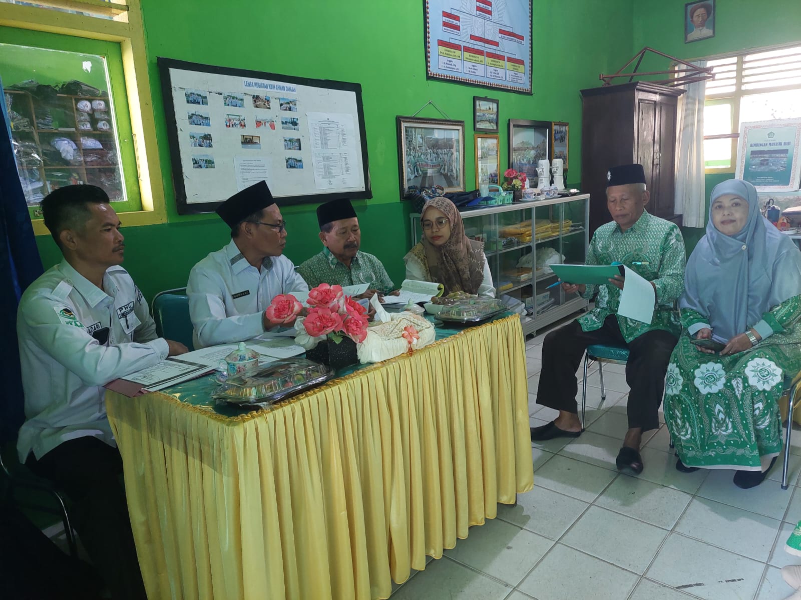 Kasi PHU Kemenag Tanggamus Lakukan Monitoring KBIHU Se-Kabupaten