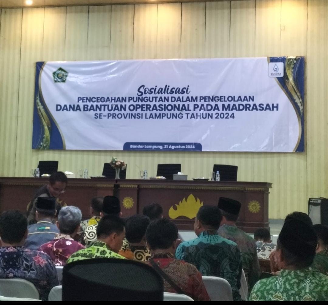 Nurzaman ikuti Sosialisasi Pencegahan Pemungutan dalam Pengelolaan Dana BOS