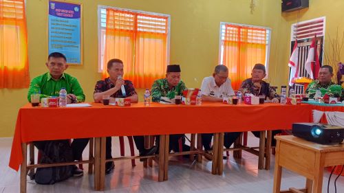 Kepala Madrasah MTs N 1 Way Kanan Nasihin Haq Hadiri Rakor “Pelaksanaan Program Remaja Teman Sebaya Anti-Narkotika”