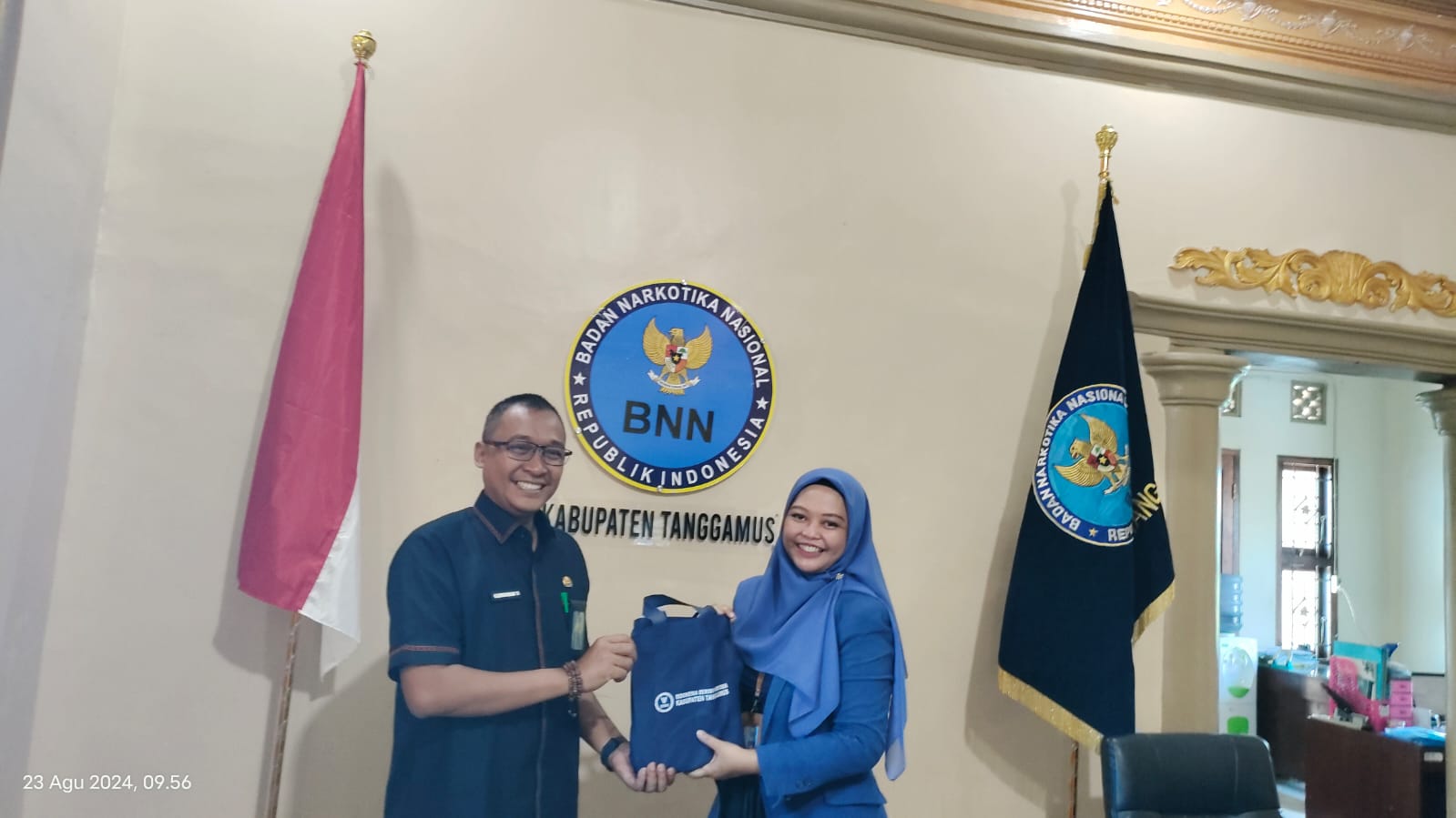 Penandatanganan MoU antara MAN 1 Tanggamus dengan BNN Kabupaten Tanggamus  2024
