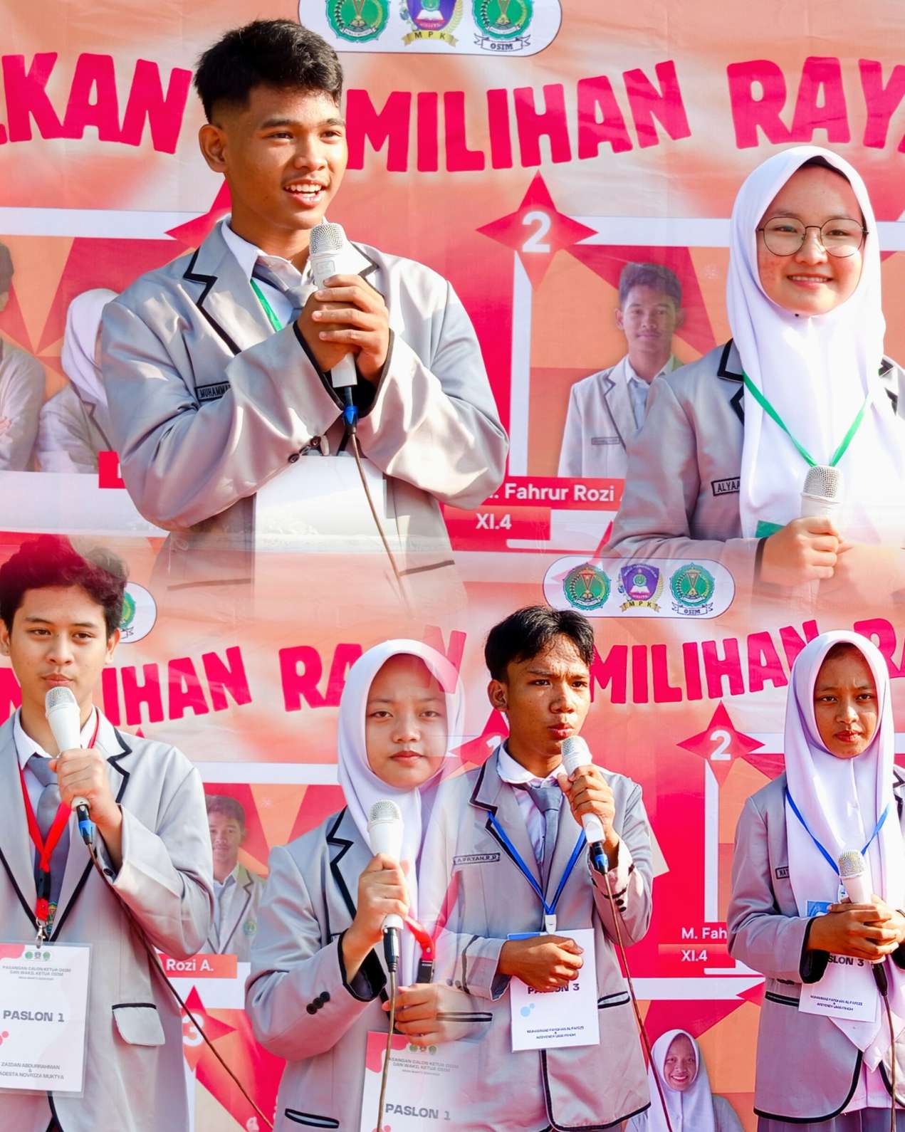 Pekan Pemilihan Raya Di MAN 1 Metro