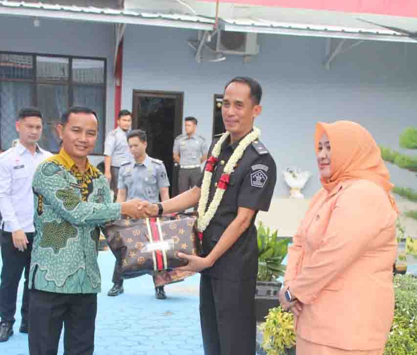 Penyelenggara Hindu Narsono Hadiri Acara Pisah Sambut Kepala Rutan Kelas IIB Menggala