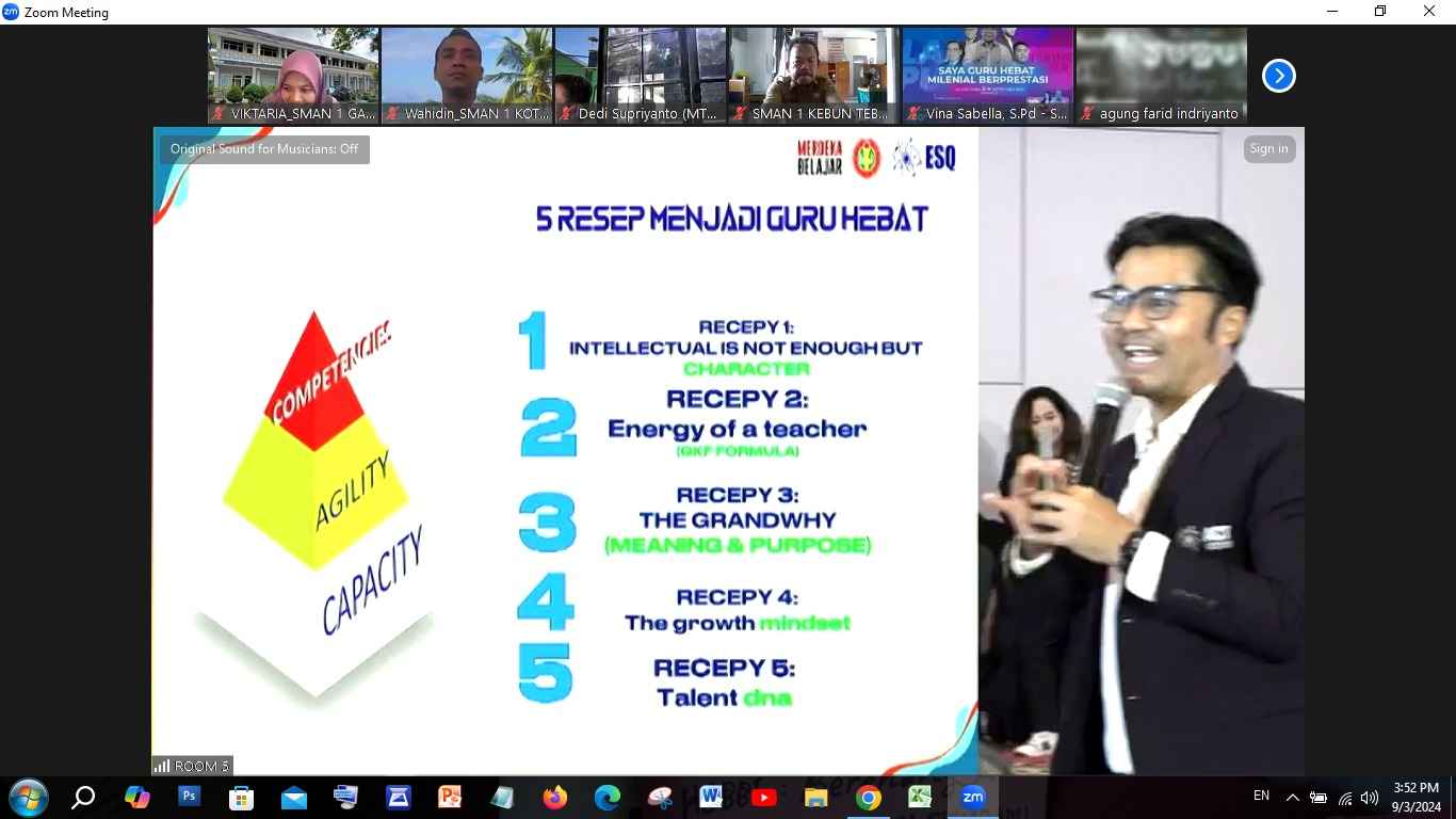 Desi Arisandi: Antusiasme Guru MtsN 1 Lambar Ikuti Kegiatan Inspiring Teacher 2024 Mempersiapkan Generasi Emas