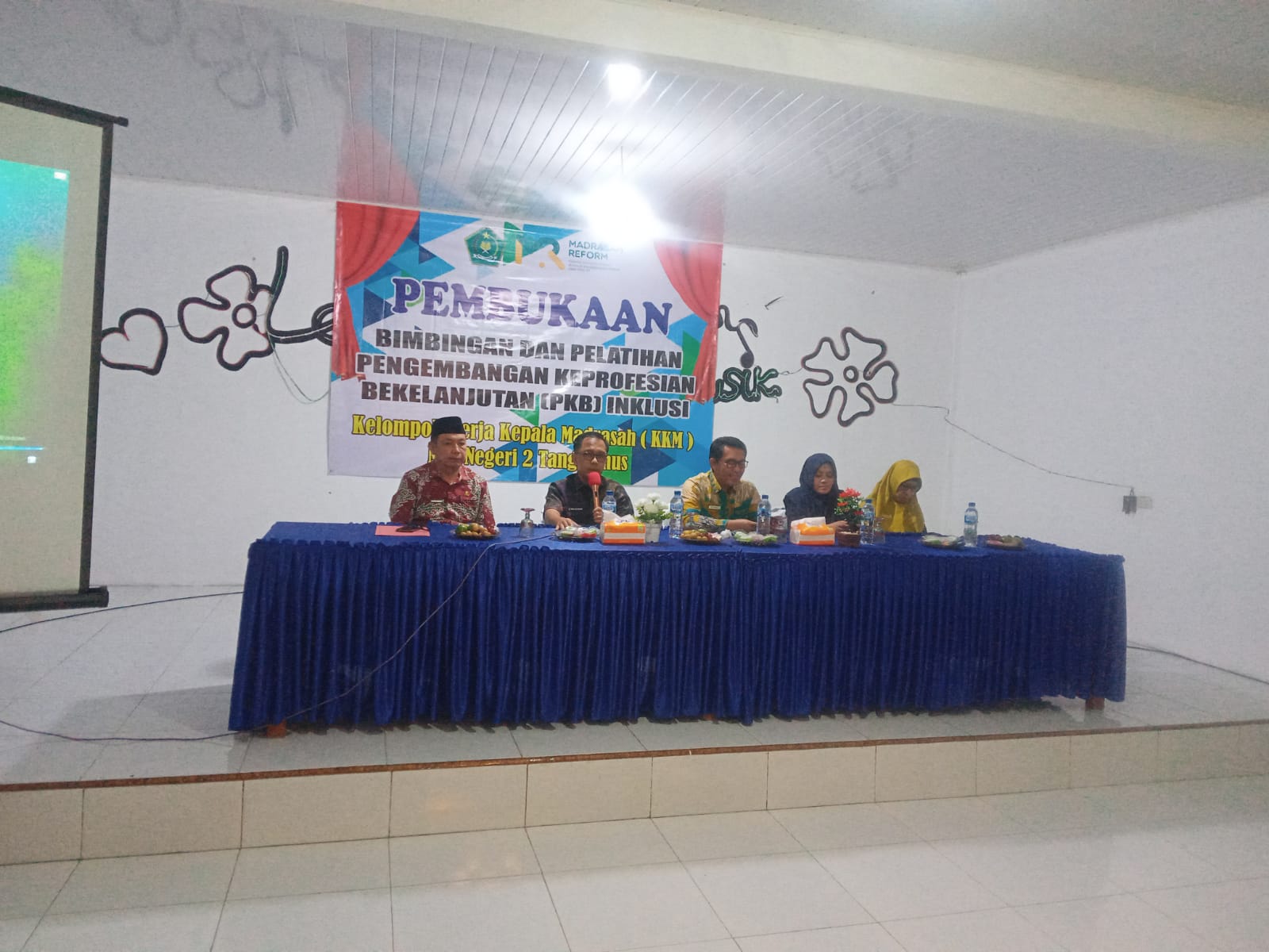 Pembukaan Bimbingan dan Pelatihan PKB Inklusi KKM MTs Negeri 2 Tanggamus: Komitmen Tinggi untuk Pendidikan Berkualitas