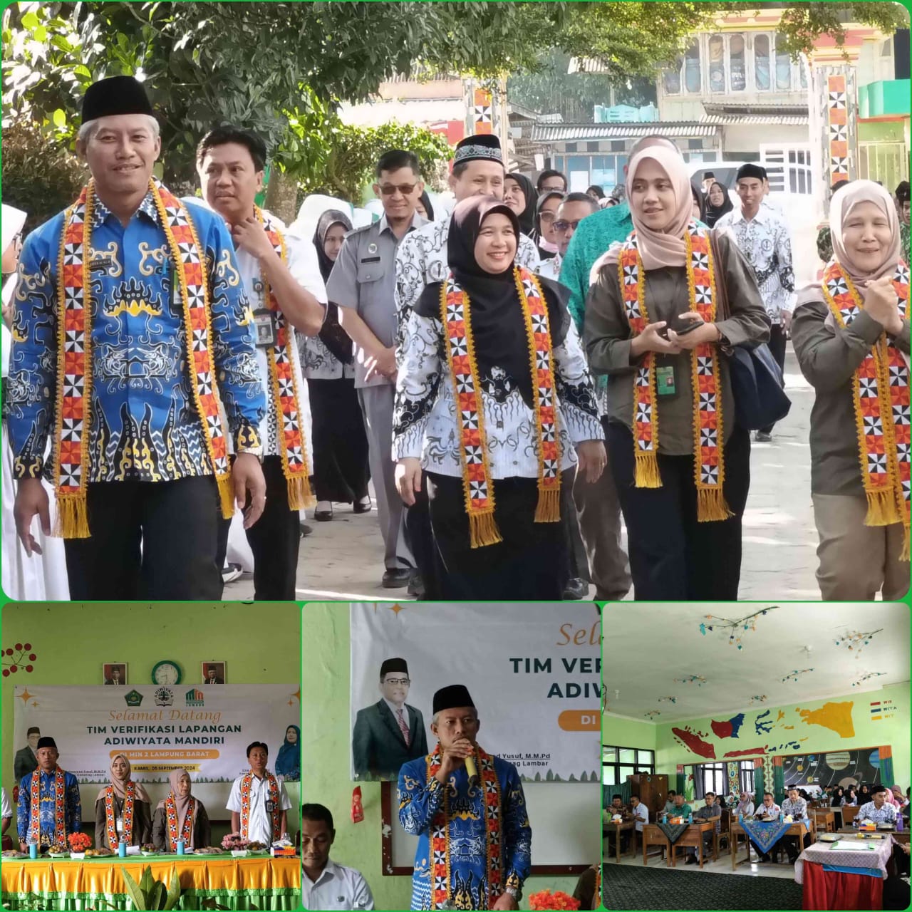 M. Surur Dorong Pentingnya Kebersihan Lingkungan pada Verifikasi Adiwiyata Mandiri di MIN 2