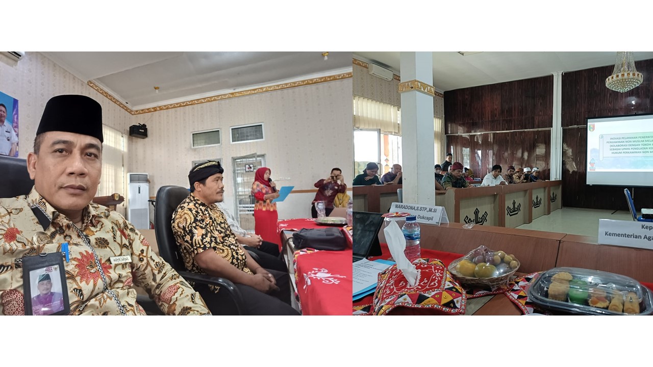 Kasi Bimas Islam Kemenag Tanggamus Hadiri Rapat FKP dan Sosialisasi Proyek Perubahan PKN