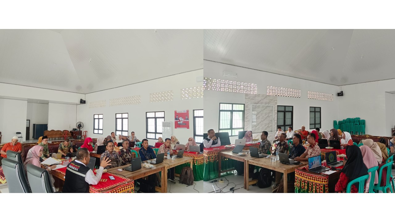 Kemenag Tanggamus Adakan Pembinaan Penulisan LPJ BOP bagi KUA se-Kabupaten