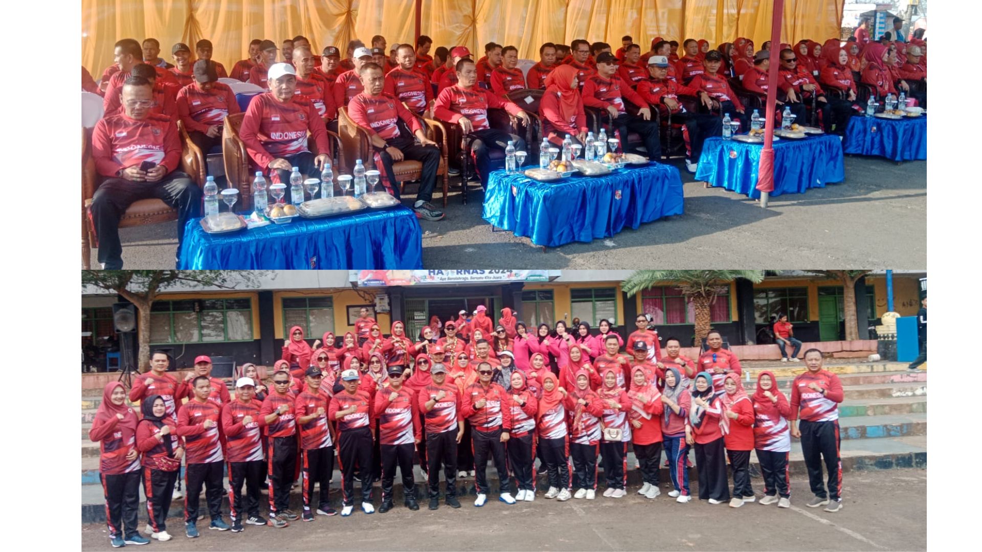 Kepala kemenag Lampung Utara Hadir Dalam Upacara Peringatan HAORNAS Ke-41 Tahun 2024