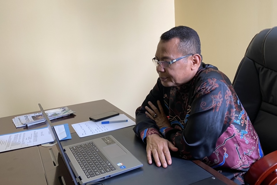 Kakan Kemenag Kota Bandar Lampung Ikuti Desiminasi Stranas & Panduan PAK oleh KPK