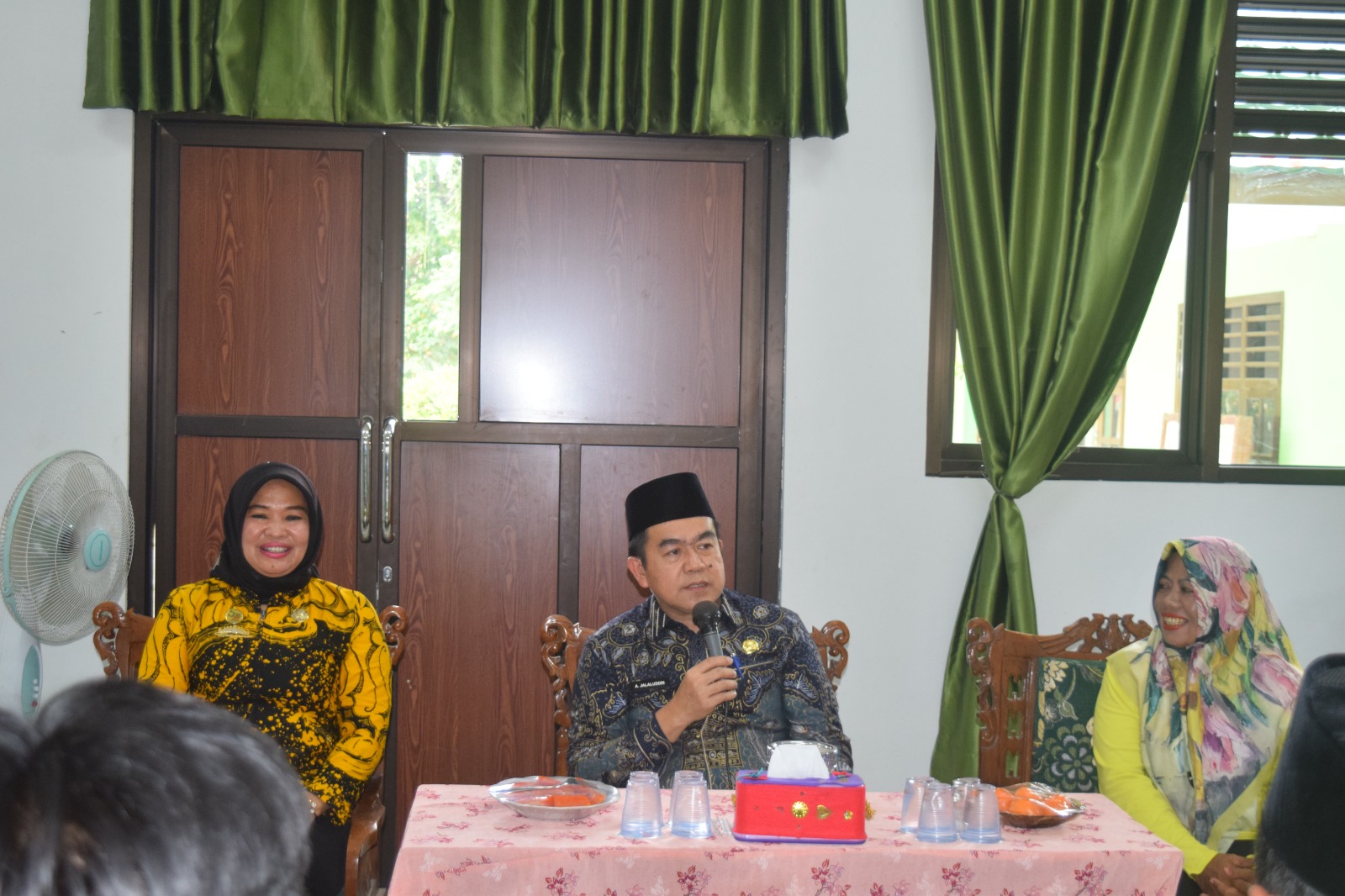 Jalaluddin Lakukan Pembinaan Pegawai Sekaligus Tinjau Gedung Baru MIN 2 Tulang Bawang