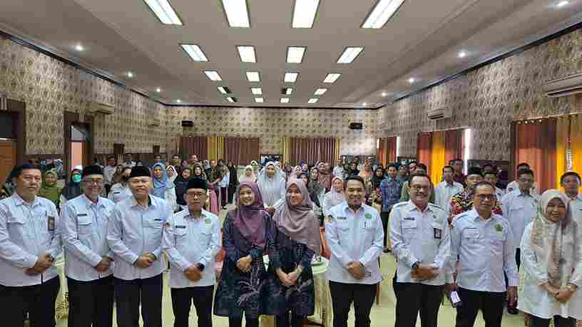 MTsN 1 Bandar Lampung Ikuti Bimtek Madrasah Pandai Berhitung Menggunakan Metode GASING bagi Para Pendidik Matematika di MTsN dan MA se-Provinsi Lampung