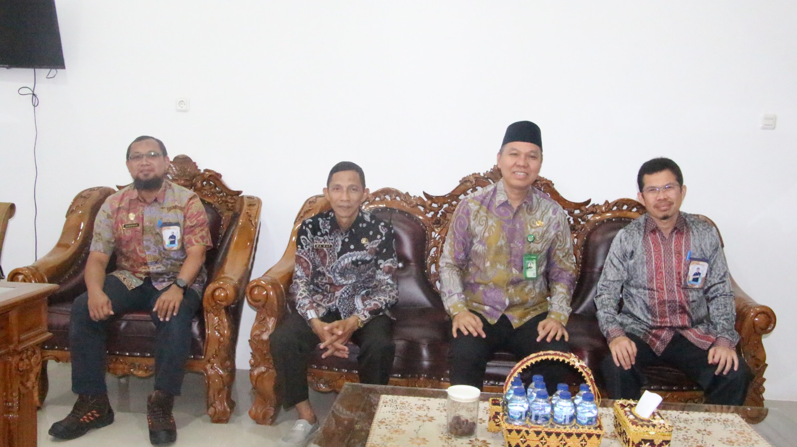 Kepala Kemenag Mesuji Terima Kunjungan Kerja BPS Mesuji