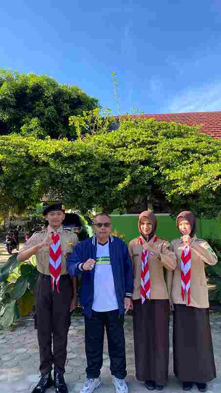 Pelepasan Peserta Perkemahan Bakti Satuan Karya Pramuka Kalipataru dan Wanabakti Tingkat Nasional 2024 MAN 1 Lampung Barat : Momen Berharga untuk Pramuka Muda