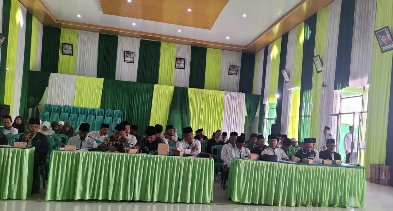Kepala Madrasah MTsN 2 Tanggamus Ikuti Musyawarah Kerja Cabang II PCNU Kabupaten Tanggamus