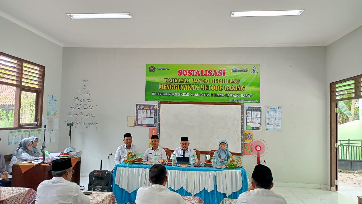 Sosialisasi Metode Gasing Diharapkan Tingkatkan Kualitas Pendidikan Madrasah di Kabupaten Tubaba