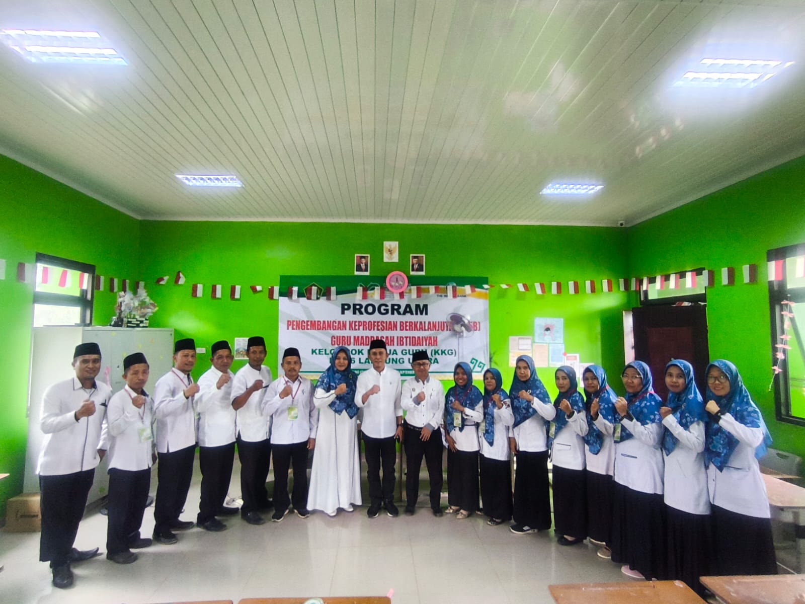 Hadiri PKB MI KKG MIN 6 Lampung Utara, Kasi Penmad Berharap Guru Dapat Lebih Memahami Penerapan Kurikulum Merdeka Dikelas