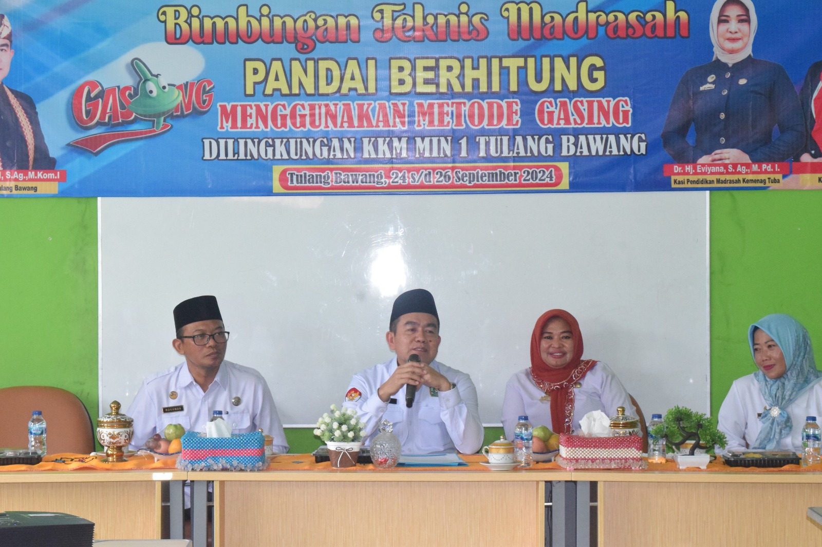 Jalaluddin Ajak Guru Madrasah Untuk Menerapkan Metode Gasing Sebagai Upaya Tingkatkan Kualitas Pembelajaran Matematika