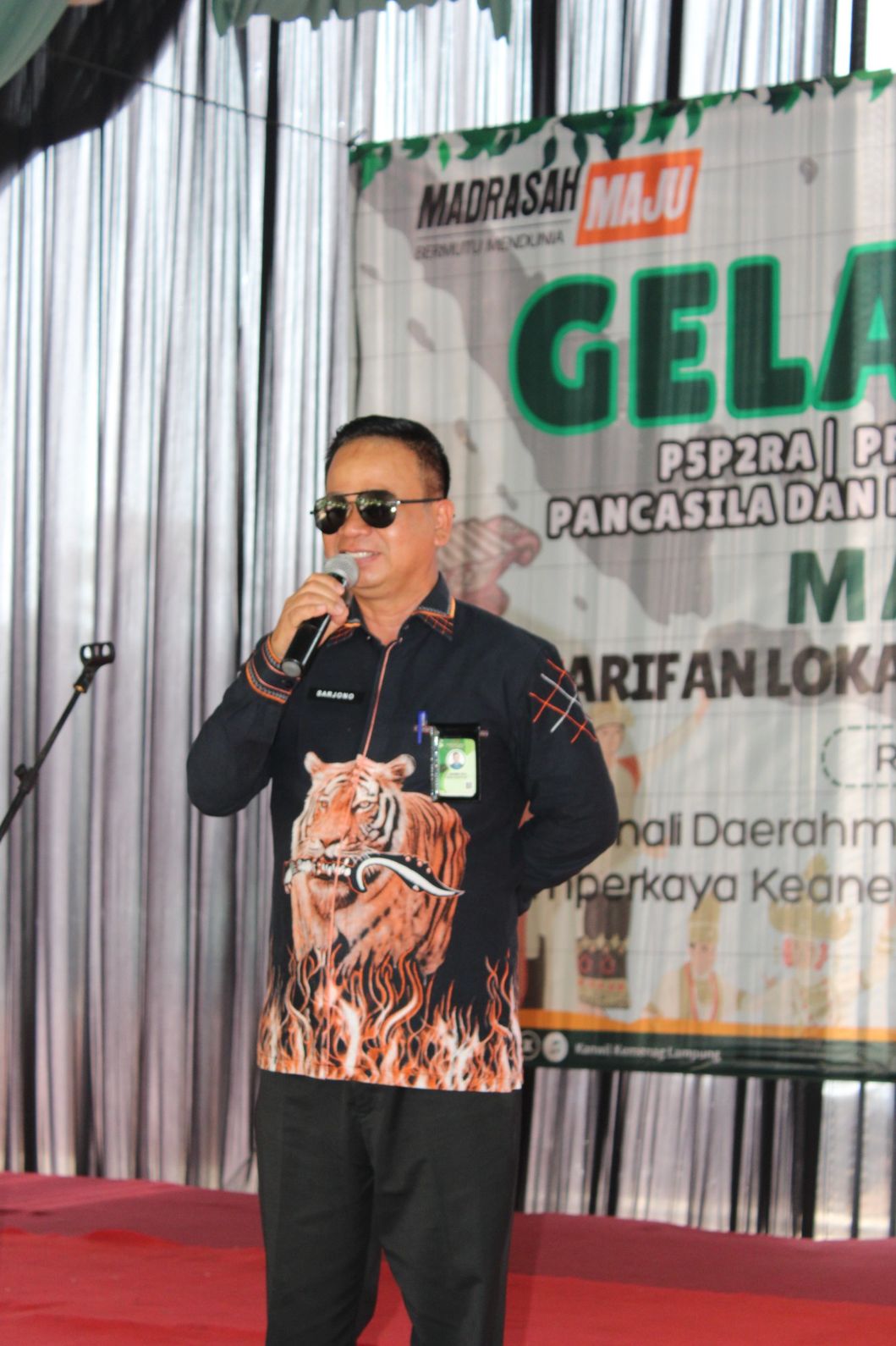 Sarjono : Gelar Karya Di MAN 1 Metro Di Luar Ekspektasi