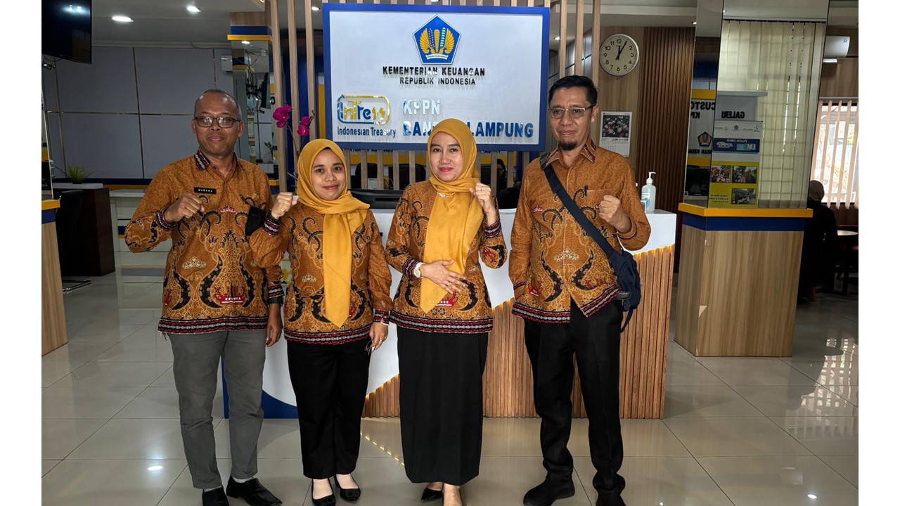 Bendahara Kemenag Tanggamus Tingkatkan Kompetensi dalam Pengelolaan Keuangan melalui Refreshment di KPPN Bandar Lampung