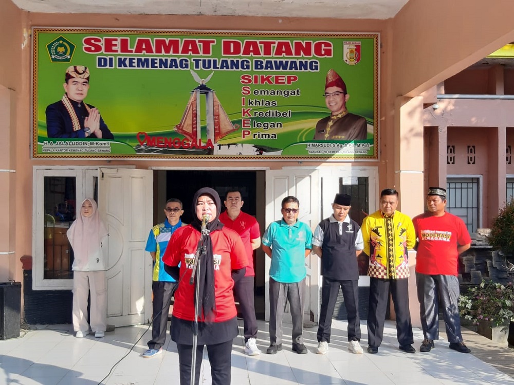 Apel Jum'at Pagi, Kasi Penmad Ajak ASN Memupuk Disiplin dan Cinta Kasih Dalam Lingkungan Kerja
